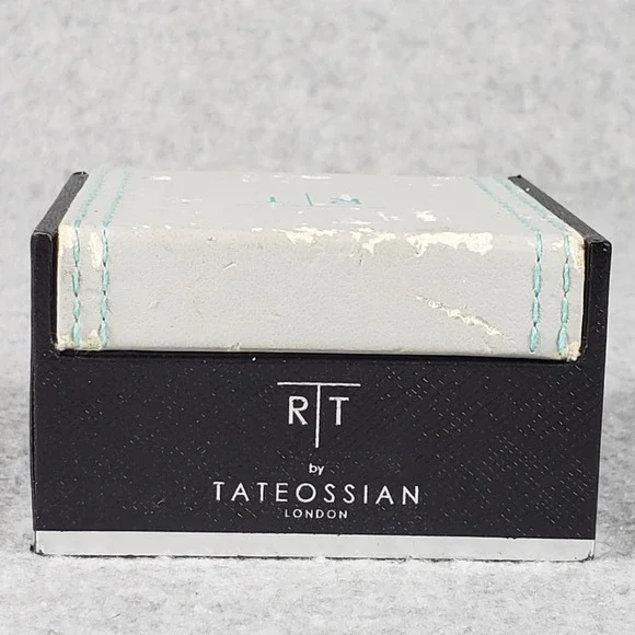 Tateossian London Mechanical‎ Cufflinks Sterling Silver Watch Movement Steampunk